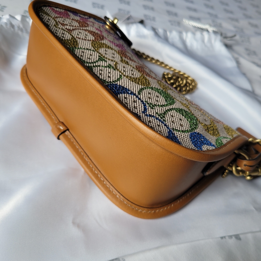 Coach Candy Rainbow Crystal Swinger Size 20 - Picture 6 of 14